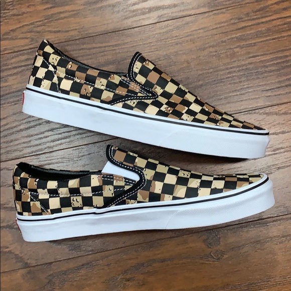 VANS CLASSIC SLIP-ON CHECKERBOARD Cmdsrttrwht Men’ - Picture 7 of 16
